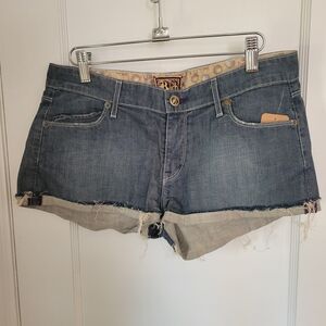 Rich & Skinny Blue Denim Shorts